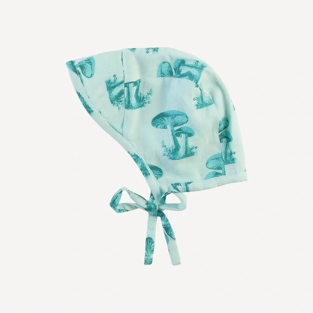 Kate Quinn Bill Hat, Blue Wild Mushroom, Size L=12-18m, M=6-12m, NWT